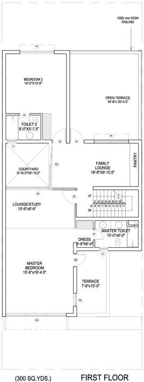 Wave The Villas (3BHK+4T (3,563 sq ft)   Servant Room 3563 sq ft)