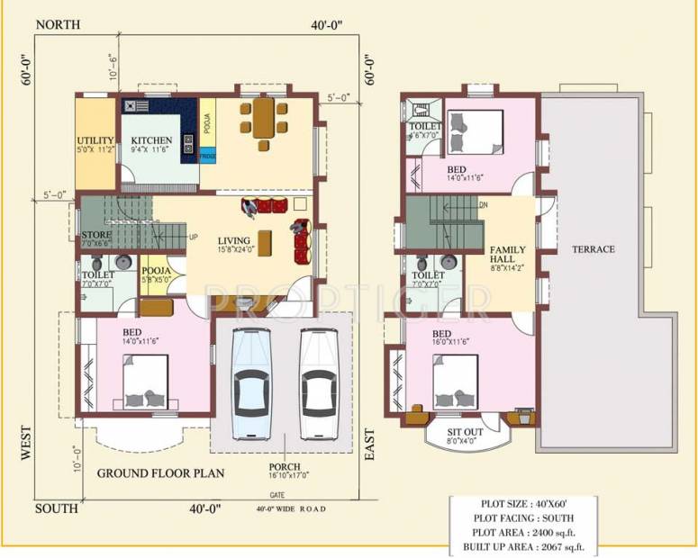 Swarnabhoomi Homes (3BHK+3T (2,067 sq ft)   Pooja Room 2067 sq ft)