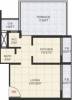 United Kailash Sadan (1BHK+1T (610 sq ft) 610 sq ft)