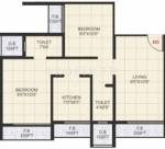 United Kailash Sadan (2BHK+2T (650 sq ft) 650 sq ft)