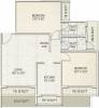 Mega Atmos (2BHK+2T (950 sq ft) 950 sq ft)