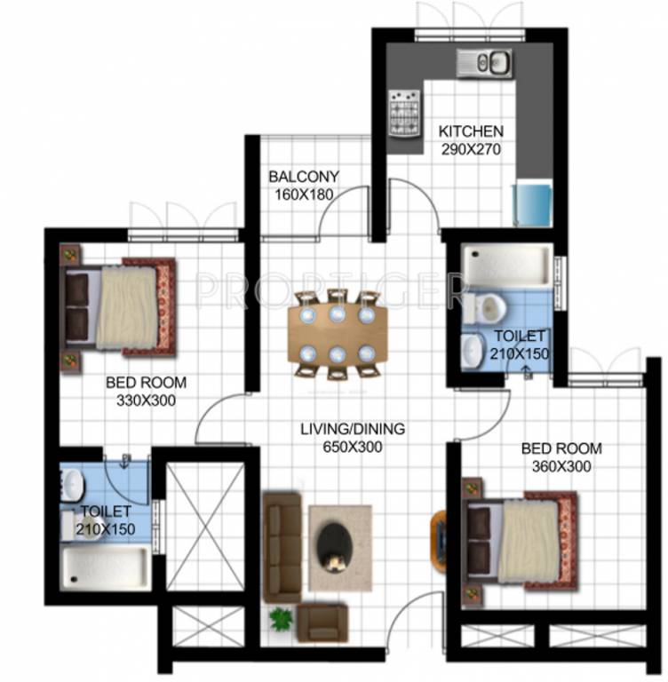 Samson Oak Dale (2BHK+2T (1,100 sq ft) 1100 sq ft) Samson Oak Dale (2BHK+2T (1,100 sq ft) 1100 sq ft)