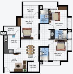 Samson Oak Dale (3BHK+3T (1,412 sq ft) 1412 sq ft) Samson Oak Dale (3BHK+3T (1,412 sq ft) 1412 sq ft)