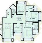 Samarth Meghdoot Tower (3BHK+3T (1,800 sq ft) 1800 sq ft)