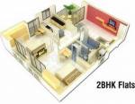 Platinum Om Sai Darshan (2BHK+2T (983 sq ft) 983 sq ft)