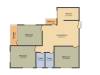 Goldwin Sharnam (3BHK+3T (1,097 sq ft) 1097 sq ft)