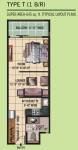 Eldeco Edge (1BHK+1T (645 sq ft) 645 sq ft) Eldeco Edge (1BHK+1T (645 sq ft) 645 sq ft)