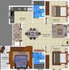 Confident Jade (3BHK+2T (1,095 sq ft) 1095 sq ft)