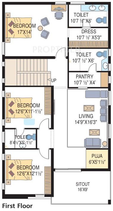 Tudor Ken (4BHK+4T (5,000 sq ft)   Servant Room 5000 sq ft)