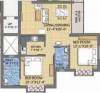 Panda Gatikrushna Green Apartments (2BHK+2T (1,052 sq ft) 1052 sq ft)
