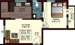 Sapthagiri Salangai Apartment (1BHK+1T (592 sq ft) 592 sq ft)