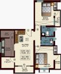 Sapthagiri Salangai Apartment (2BHK+2T (936 sq ft)   Pooja Room 936 sq ft)