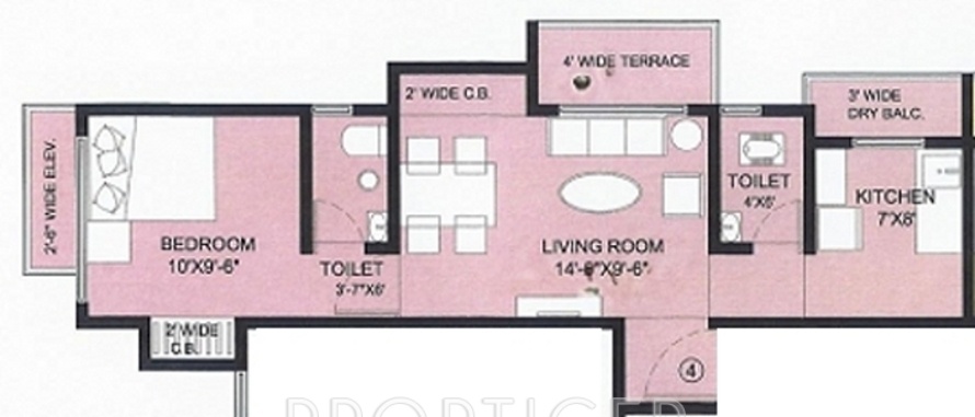 Patil Shree Vastu (1BHK+2T (655 sq ft) 655 sq ft) Patil Shree Vastu (1BHK+2T (655 sq ft) 655 sq ft)
