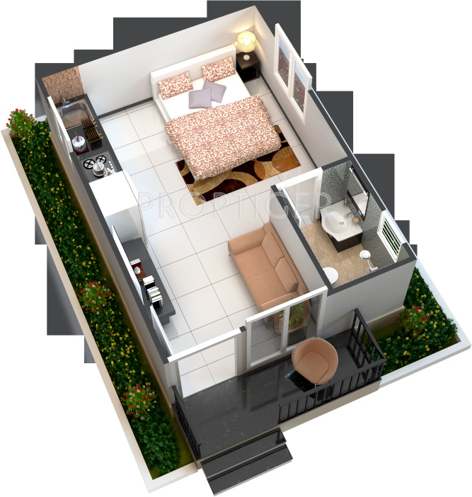 Manju Chanchala Farms (1BHK+1T (350 sq ft) 350 sq ft) Manju Chanchala Farms (1BHK+1T (350 sq ft) 350 sq ft)