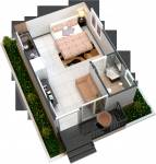 Manju Chanchala Farms (1BHK+1T (350 sq ft) 350 sq ft) Manju Chanchala Farms (1BHK+1T (350 sq ft) 350 sq ft)