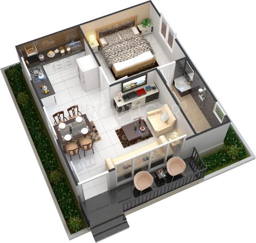 Manju Chanchala Farms (1BHK+1T (550 sq ft) 550 sq ft)