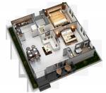 Manju Chanchala Farms (2BHK+2T (770 sq ft) 770 sq ft) Manju Chanchala Farms (2BHK+2T (770 sq ft) 770 sq ft)