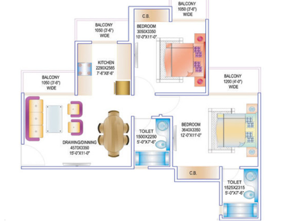  amg-resi-complex-3 Floor Plan Floor Plan