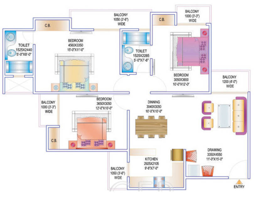 Floor Plan amg resi complex 3 Floor Plan Floor Plan