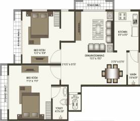 Myco M Y Square (2BHK+2T (1,170 sq ft) 1170 sq ft)
