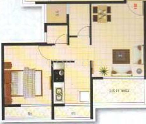 Aashish Shrushti Residency (1BHK+1T (650 sq ft) 650 sq ft) Aashish Shrushti Residency (1BHK+1T (650 sq ft) 650 sq ft)