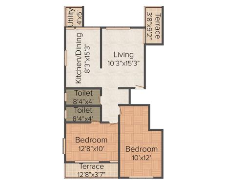 Buchade Shree Ganesh Residency (2BHK+2T (1,071 sq ft) 1071 sq ft) Buchade Shree Ganesh Residency (2BHK+2T (1,071 sq ft) 1071 sq ft)