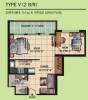Eldeco Edge (2BHK+1T (714 sq ft) 714 sq ft)
