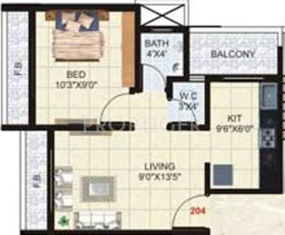 Jay Panchsheel (1BHK+1T (600 sq ft) 600 sq ft)