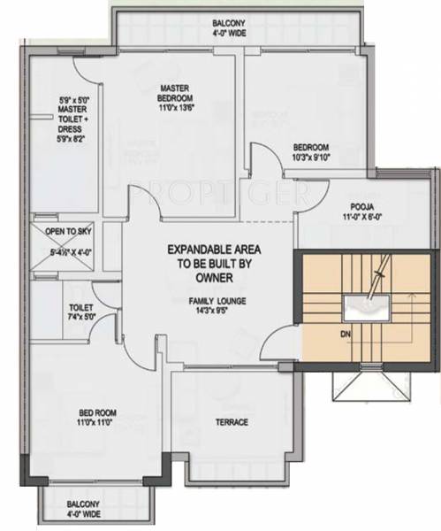 CHD Bulevar (6BHK+4T (1,300 sq ft) + Pooja Room 1300 sq ft)