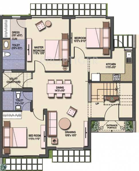 CHD Bulevar (6BHK+4T (1,300 sq ft) + Pooja Room 1300 sq ft)