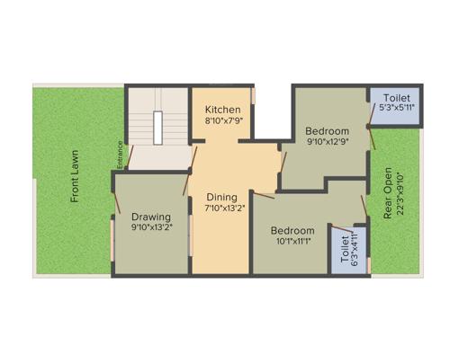 Aditya Luxurious Villas (4BHK+4T (1,746 sq ft) 1746 sq ft)