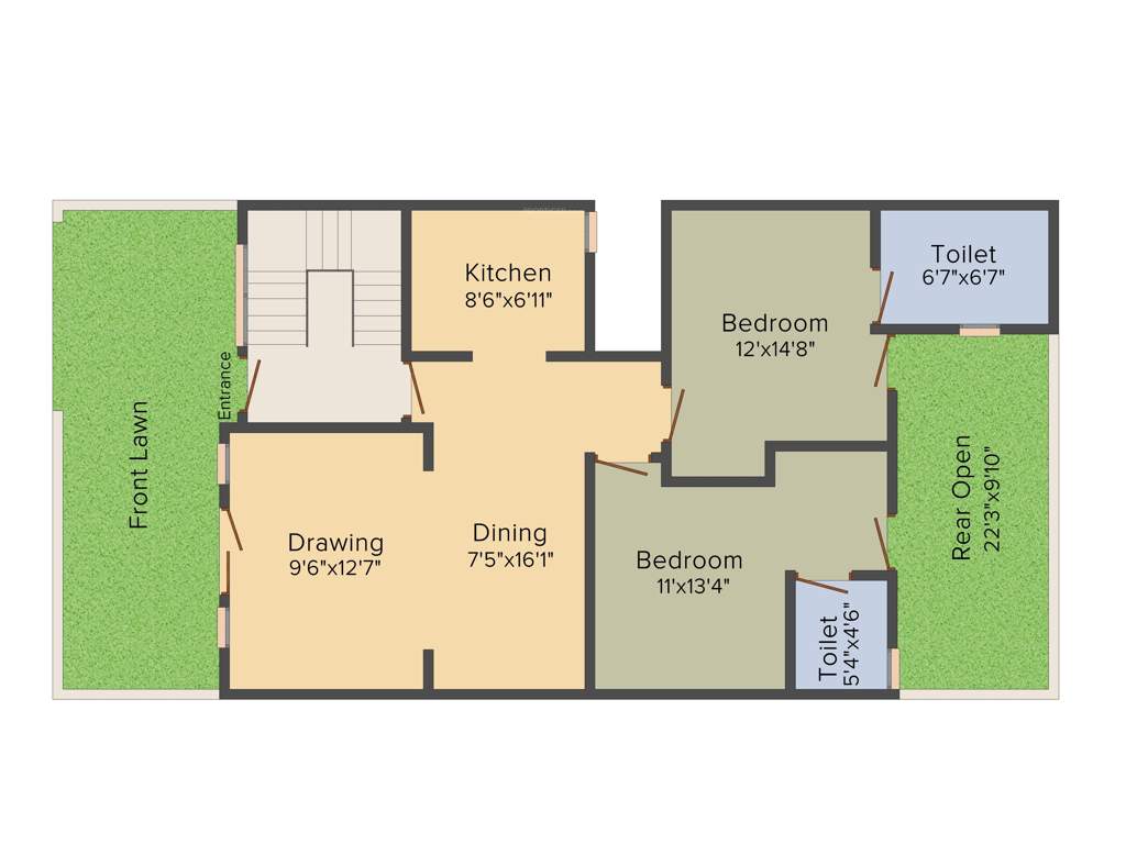 Aditya Luxurious Villas (4BHK+4T (1,377 sq ft) 1377 sq ft)