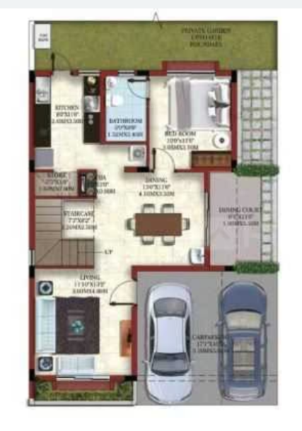 eternia Floor Plan Lower Level Duplex Plan
