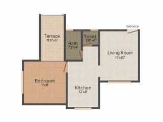 Sanskruti Developer Krushna Kunj 1BHK+1T (609 sq ft) Sanskruti Developer Krushna Kunj 1BHK+1T (609 sq ft)