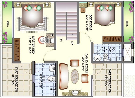 First Floor Plan reino villas Floor Plan First Floor Plan
