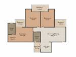 Urbainia Grid 1 (3BHK+2T (1,395 sq ft) 1395 sq ft)