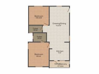 Pegasus Soorya Sapphire (2BHK+2T (1,110 sq ft) 1110 sq ft) Pegasus Soorya Sapphire (2BHK+2T (1,110 sq ft) 1110 sq ft)