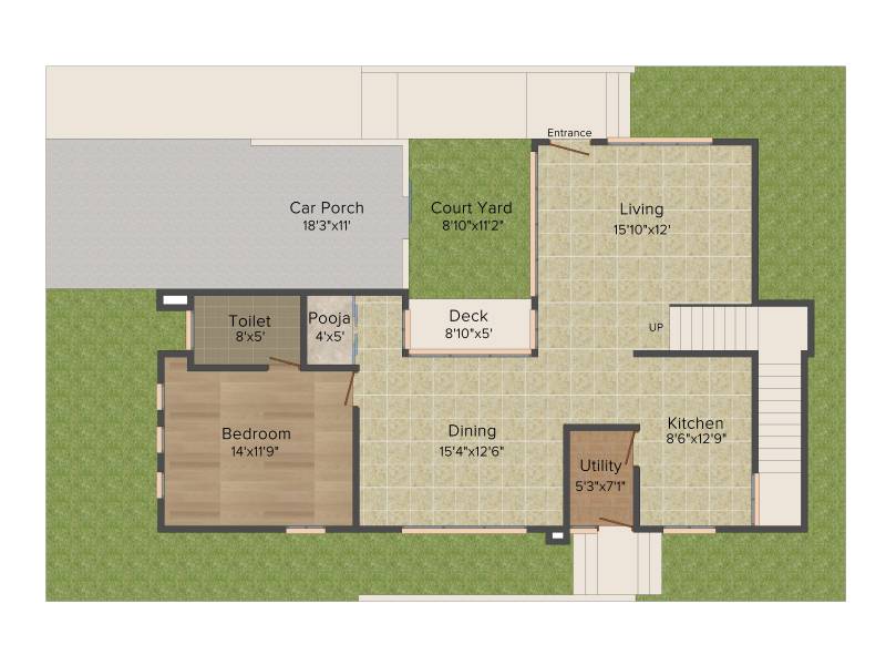 SSPDL Lakewood Enclave (3BHK+3T (2,504 sq ft)   Study Room 2504 sq ft)