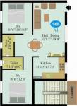 Saai Brindavanam (2BHK+2T (960 sq ft) 960 sq ft) Saai Brindavanam (2BHK+2T (960 sq ft) 960 sq ft)