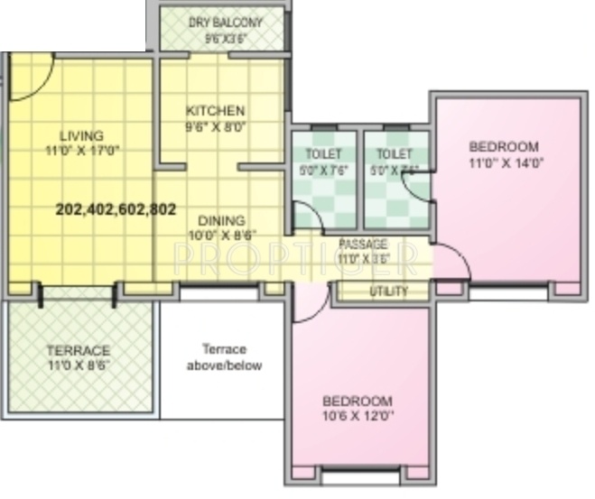 Gayatri Meghvarsha (2BHK+2T (1,082 sq ft) 1082 sq ft) Gayatri Meghvarsha (2BHK+2T (1,082 sq ft) 1082 sq ft)