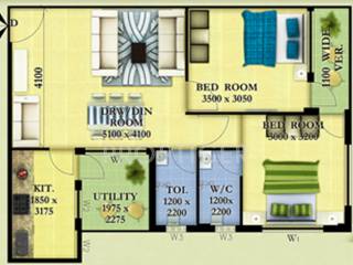 Skywood Nestwood Maple (2BHK+2T (731 sq ft) 731 sq ft) Skywood Nestwood Maple (2BHK+2T (731 sq ft) 731 sq ft)