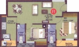 Sanjai Rajivs Paradise (2BHK+2T (860 sq ft) 860 sq ft) Sanjai Rajivs Paradise (2BHK+2T (860 sq ft) 860 sq ft)