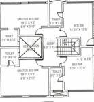Lokhandwala Windswept Upper Level Penthouse Plan (4BHK+4T)