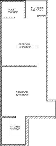 Ompee Homes 15 (1BHK+1T (650 sq ft) 650 sq ft)