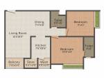 Calica 3rd Eye Blessing (2BHK+2T (1,260 sq ft) 1260 sq ft)