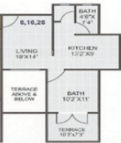 Behede Shivtirth Nagar (1BHK+2T (669 sq ft) 669 sq ft) Behede Shivtirth Nagar (1BHK+2T (669 sq ft) 669 sq ft)