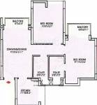 Ansal Valley View Estate (2BHK+2T (1,097 sq ft) 1097 sq ft) Ansal Valley View Estate (2BHK+2T (1,097 sq ft) 1097 sq ft)