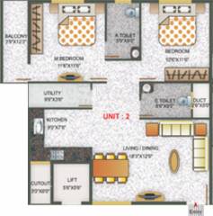 Nishitas Sumo (2BHK+2T (1,030 sq ft) 1030 sq ft) Nishitas Sumo (2BHK+2T (1,030 sq ft) 1030 sq ft)