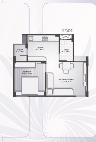 Satva Satva II (1BHK+1T (630 sq ft) 630 sq ft) Satva Satva II (1BHK+1T (630 sq ft) 630 sq ft)