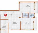 Top Ambadi (2BHK+2T (829 sq ft) 829 sq ft)